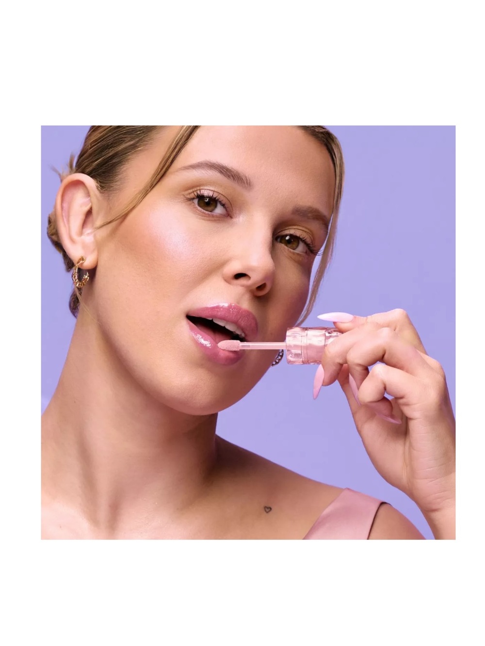 florence by mills Stay Plush Serum Infused Lip Oil Tint Color Coconut Colada - Picture 4 of 9